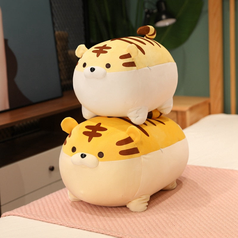 Adorable Chonky Tiger Buddy Plushies для вашего уютного уголка!