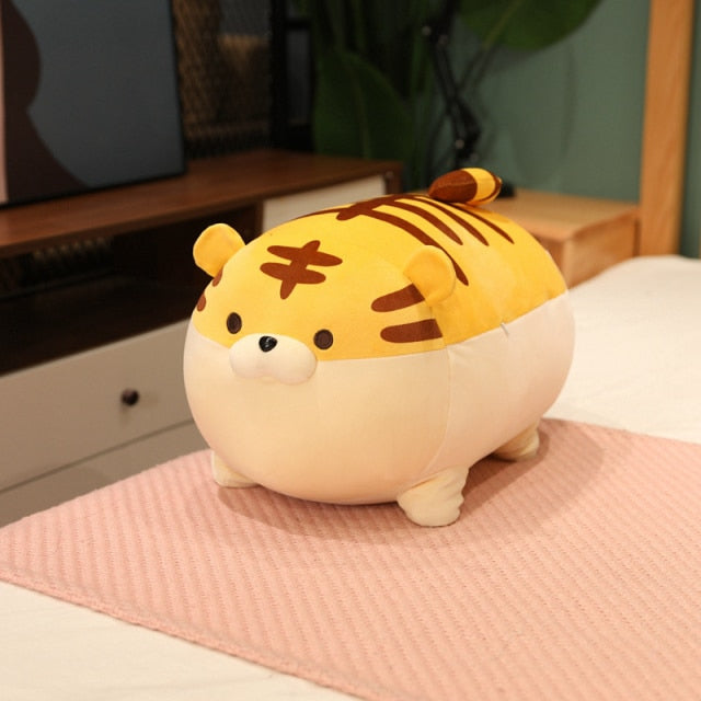Adorable Chonky Tiger Buddy Plushies для вашего уютного уголка!