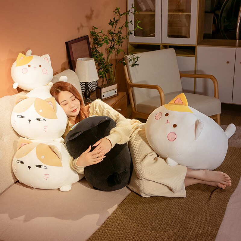 Chubby Cat Martha Tabby Kiki Plushie Crew