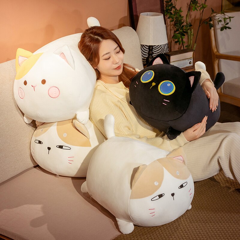 Chubby Cat Martha Tabby Kiki Plushie Crew