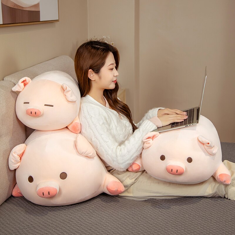 Adorable Chonky Pink Piggy Plushies | Just Arrived!