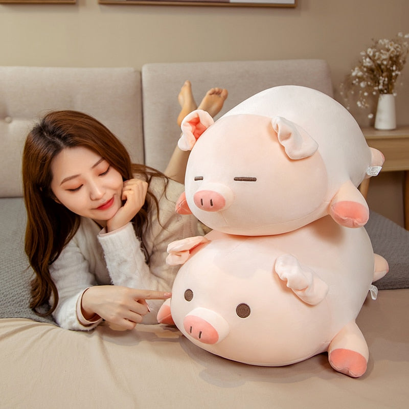 Adorable Chubby Chonky Pink Pig Plush Toys | Just Arrived!