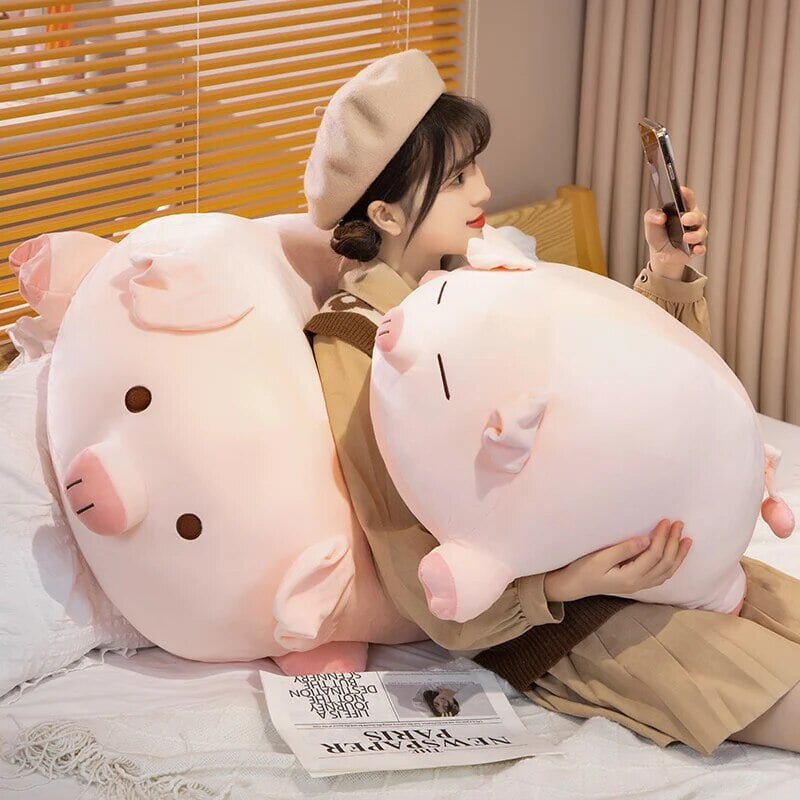 Adorable Chubby Chonky Pink Pig Plush Toys | Just Arrived!