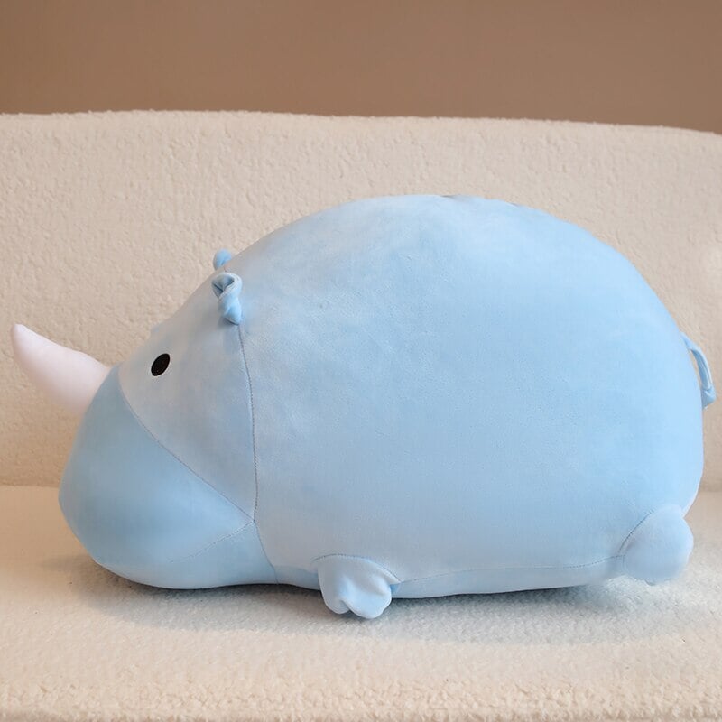 Cleo the Adorable Chunky Rhino Plush Toy