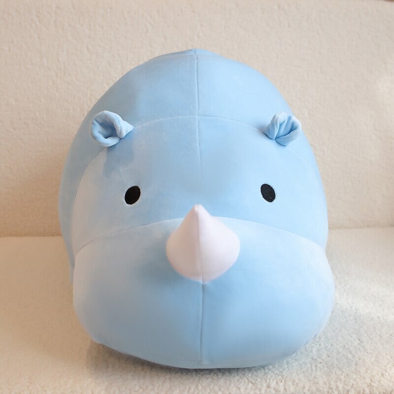Cleo the Adorable Chunky Rhino Plush Toy