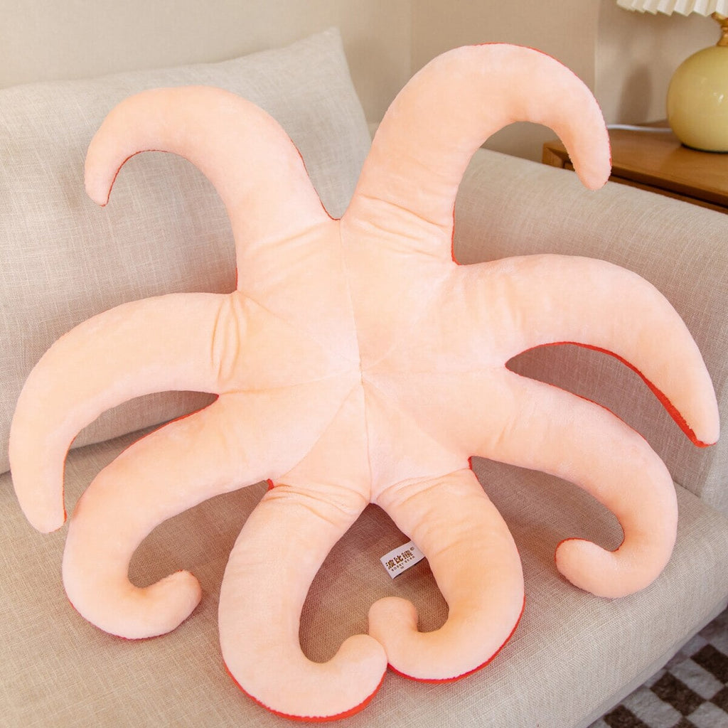 Vibrant Octopus Twins Plush Toy
