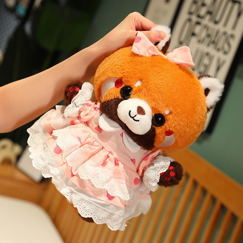 Adorable Chai the Red Panda Cosplay Plush Toy