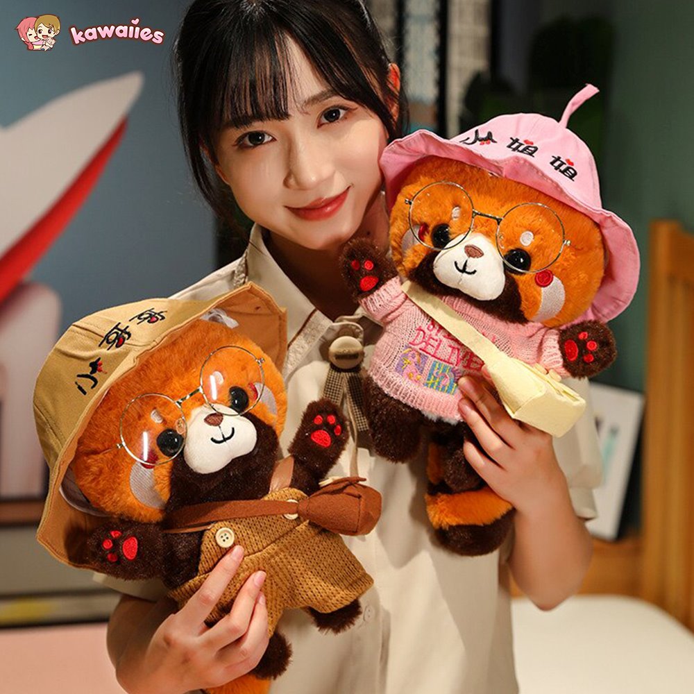 Adorable Chai the Red Panda Cosplay Plush Toy