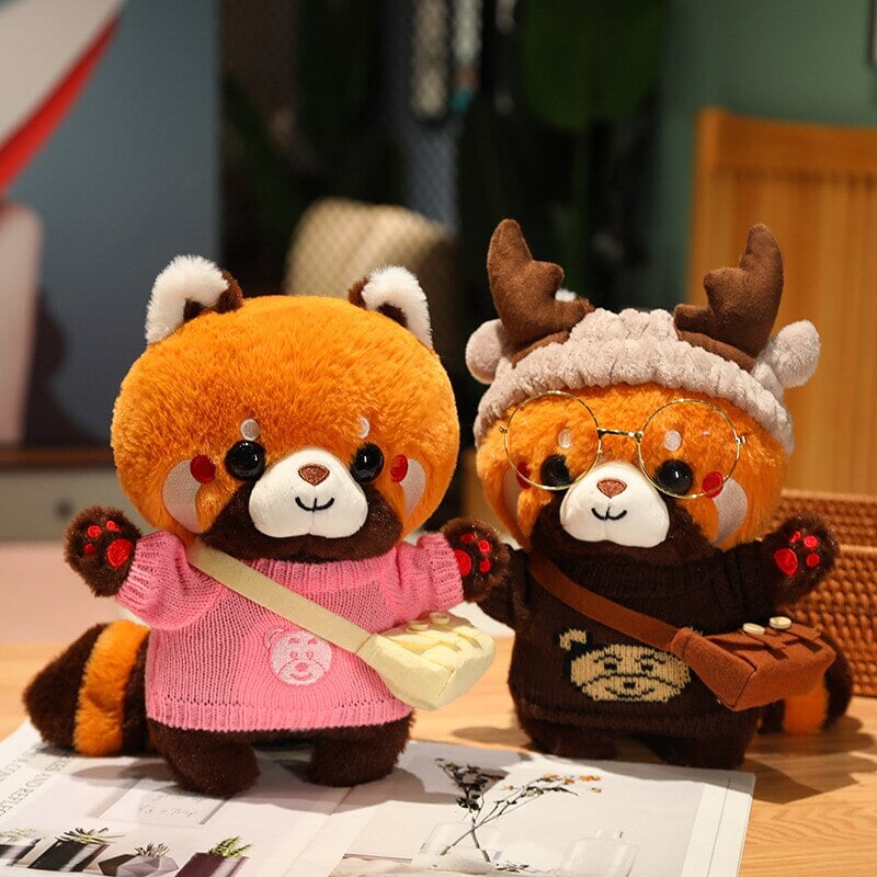 Adorable Chai the Red Panda Cosplay Plush Toy