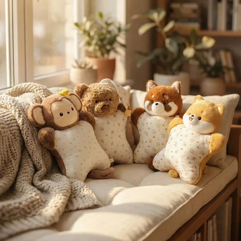 Cozy Pet Animal Cuddle Cushions