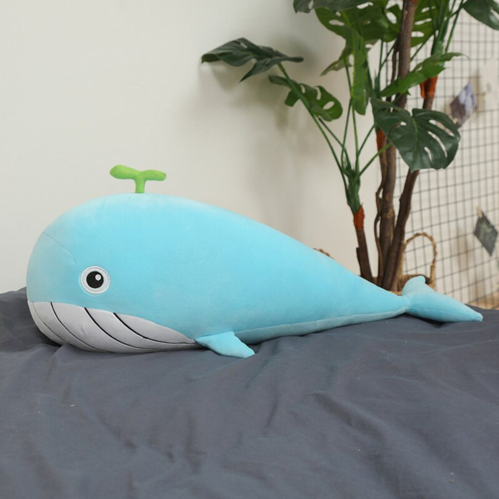 A Pod of Cuddly Whale Plushies