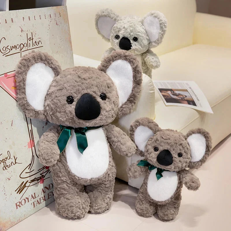 Adorable Gray Koala Bear Plush Companions