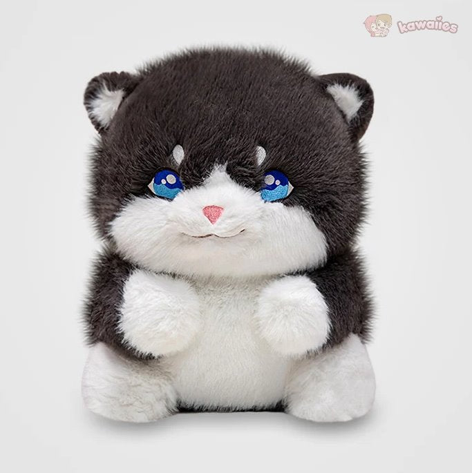 Cute Chubby Gray Ginger Cat Plushies