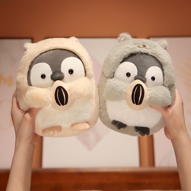 Cute Cuddly Penguin Plushie Family