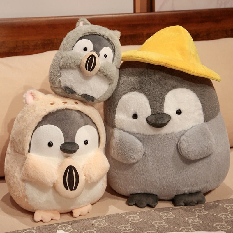 Cute Cuddly Penguin Plushie Family