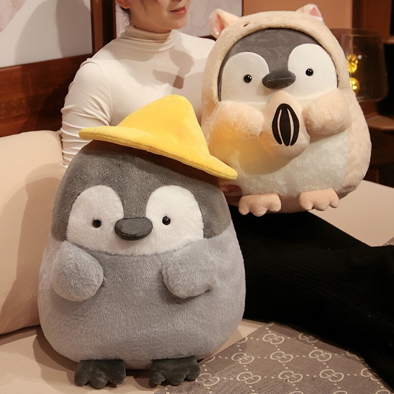 Cute Cuddly Penguin Plushie Family