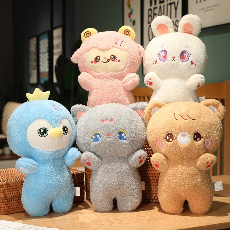 Adorable Fluffy Animal Plush Mascots