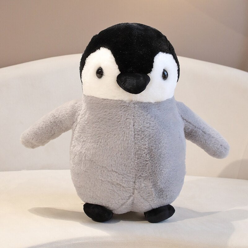 Adorable Fluffy Penguin and Walrus Plush Toys