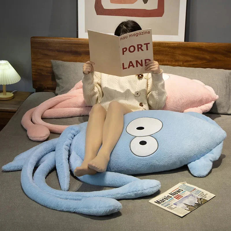 Adorable Jumbo Giant Squid Stuffed Animal