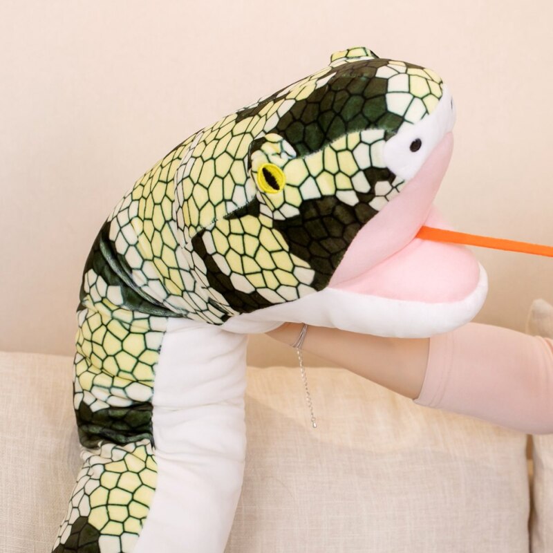 Cuddle Up with Diablo & Ivy: 63" Giant Snake Plushies