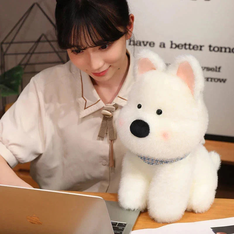 Adorable Dougal & Skye Plush West Highland Terrier Toy