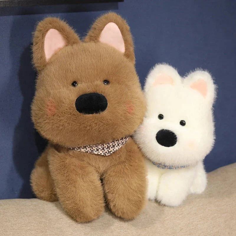 Adorable Dougal & Skye Plush West Highland Terrier Toy