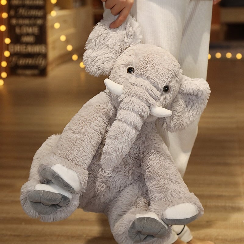 Eco Fluffy Elephant Family