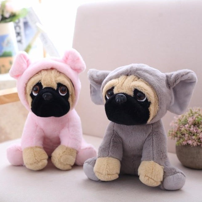 Adorable Pug Plushie Family Collection