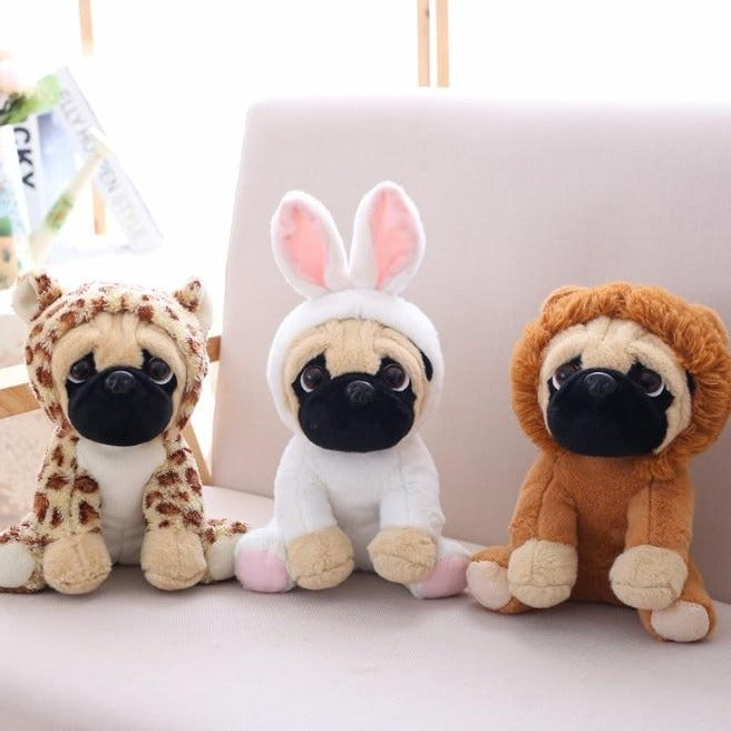 Adorable Pug Plushie Family Collection