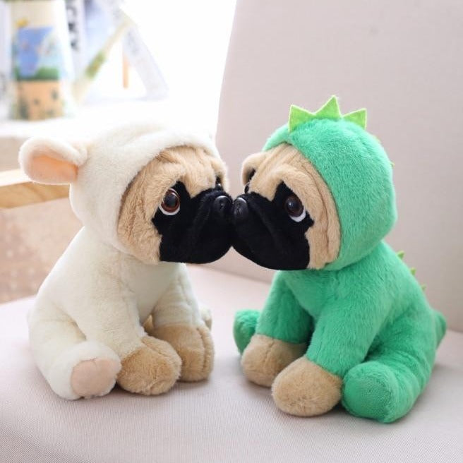 Adorable Pug Plushie Family Collection