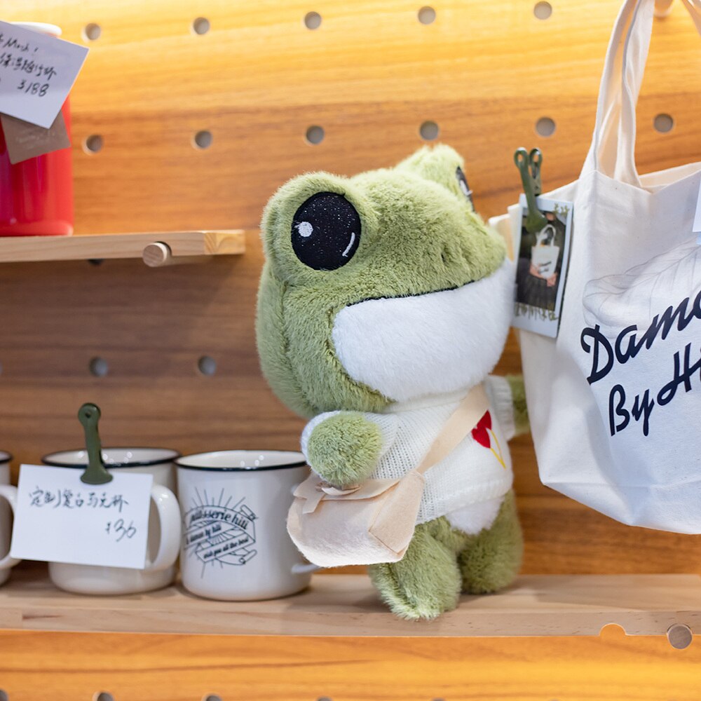 Finley's Adorable Mini Frog Plushie Collection