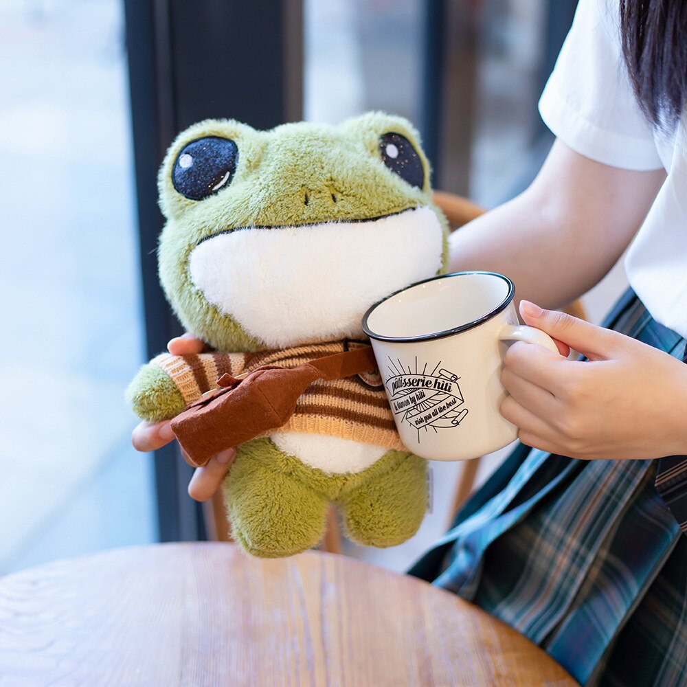 Adorable Finley Mini Frog Plushie Set