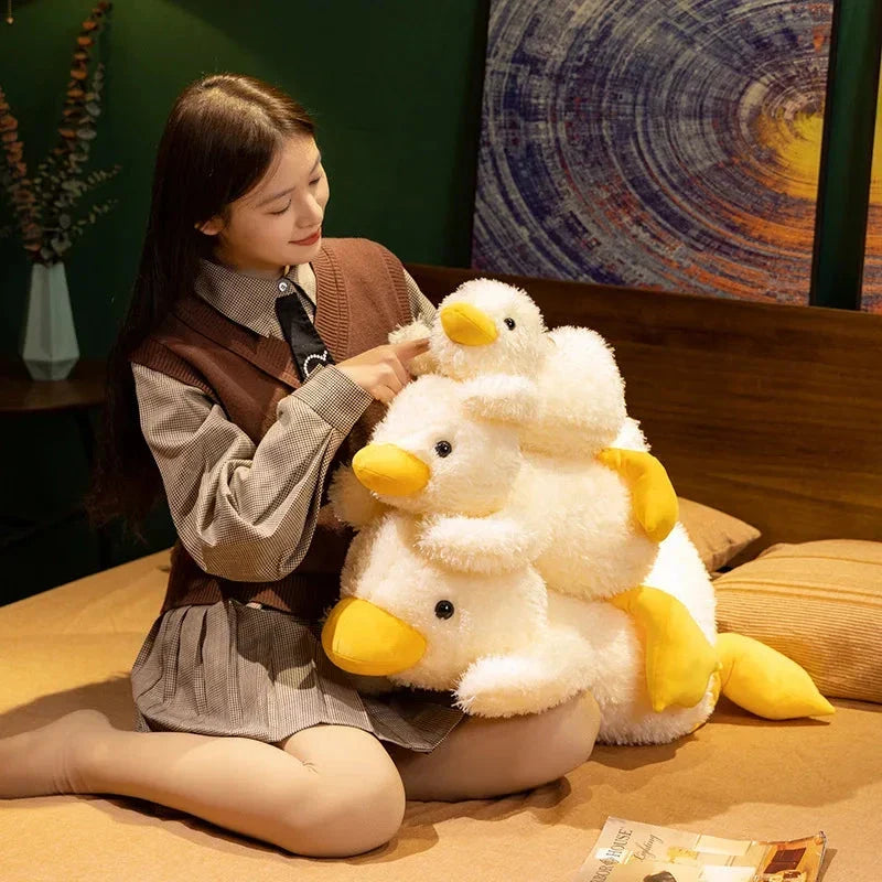 Adorable Fluffy Baby Duck Stuffed Animals