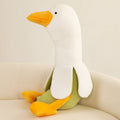 Cuddly Fluffy Banana Duck Plush Toy