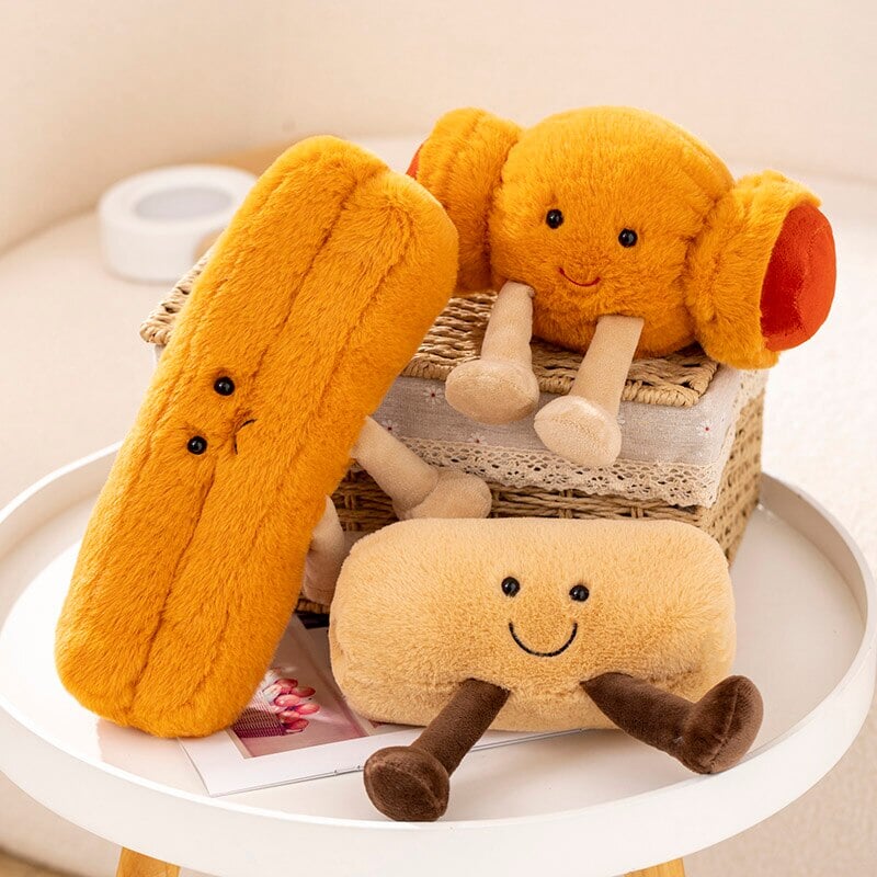 Cozy Breakfast Bakery Cuddly Plushie Collection