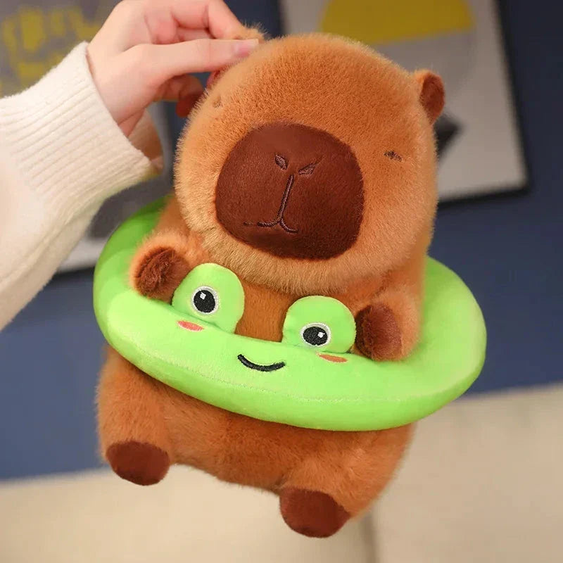 Adorable Floating Fluffy Capybara Plush Toy