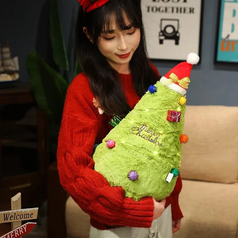 Fluffy Christmas Tree Plushie