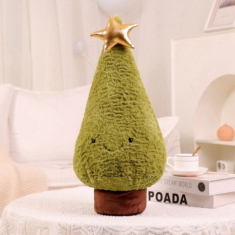 Adorable Fluffy Reindeer Plushie for a Cozy Christmas Tree!