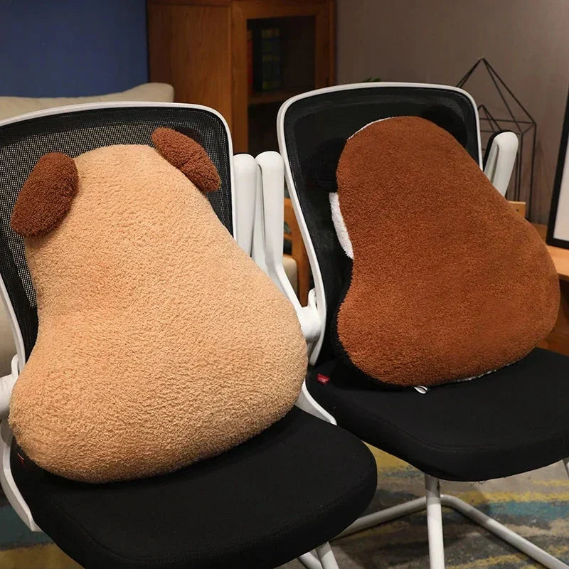 Adorable Fluffy Dinosaur, Cat, Dog, and Panda Plush Pillows – Perfect for Cuddling!