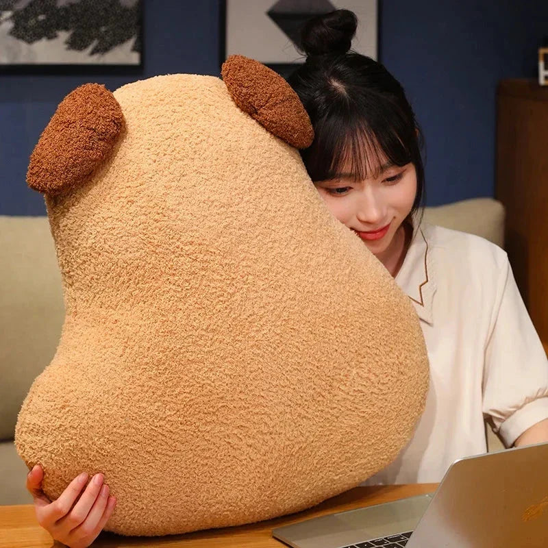 Adorable Fluffy Dinosaur, Cat, Dog, and Panda Plush Pillows – Perfect for Cuddling!