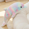 Adorable Fluffy Galaxy Dolphin Stuffed Animals