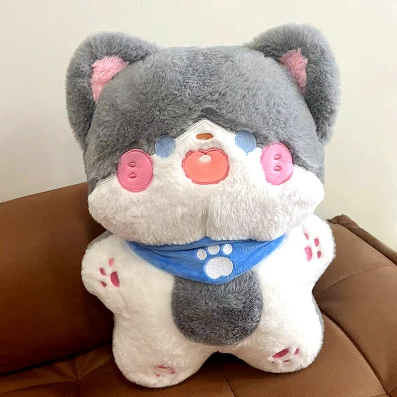 Adorable Fluffy Kawaii Cat Squad Plush Toys