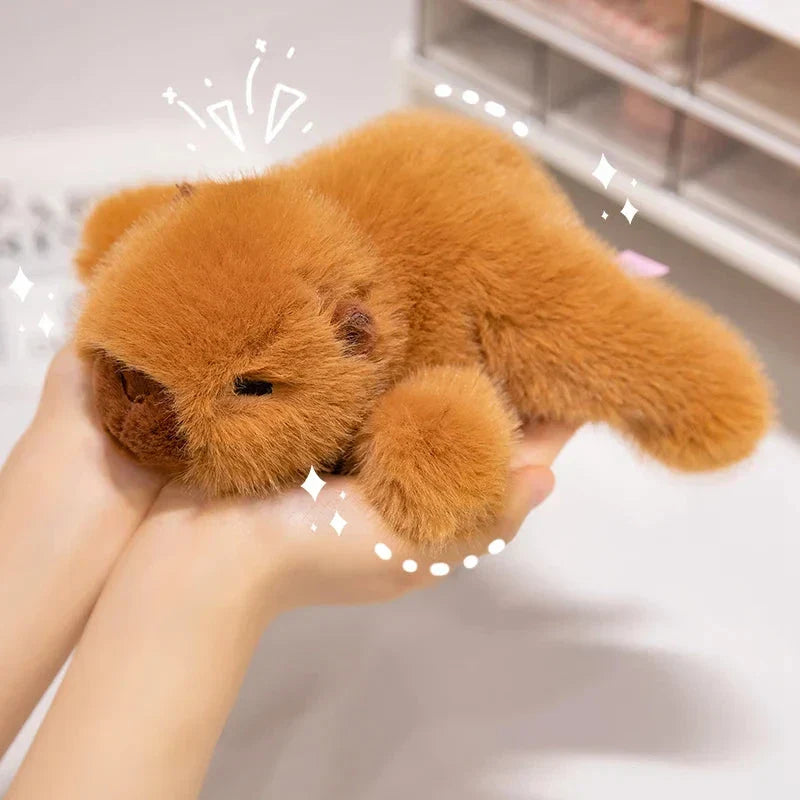 Adorable Fluffy Family of Plush Animal Friends