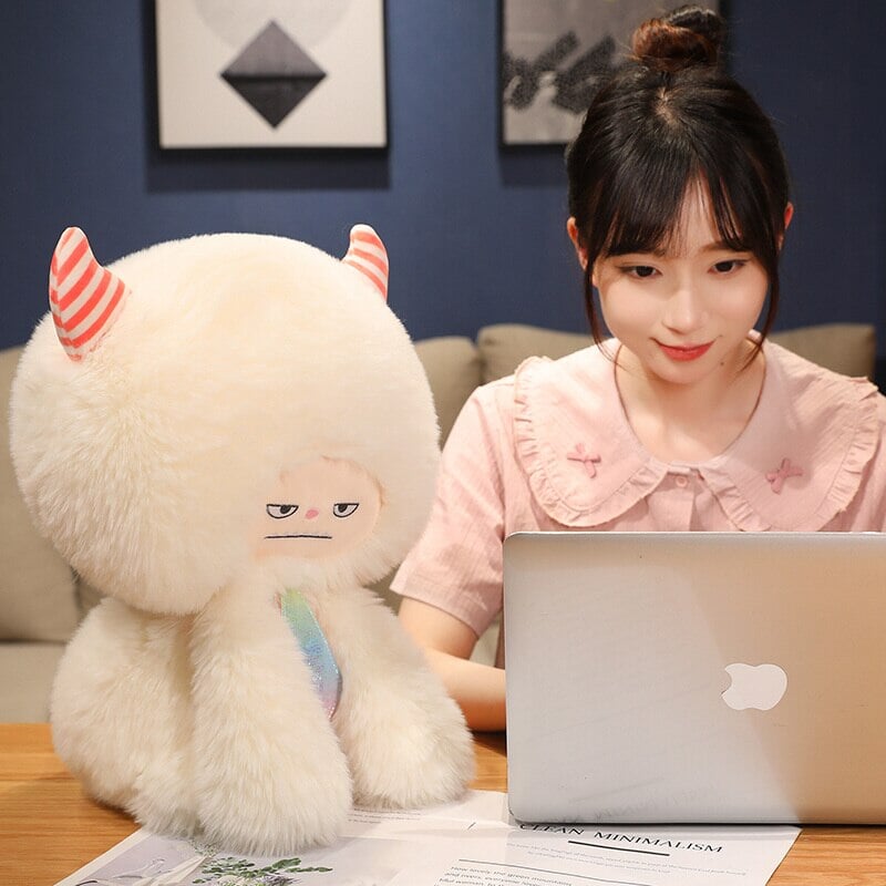 Cuddly Fluffy Monsters Plush Toy Family