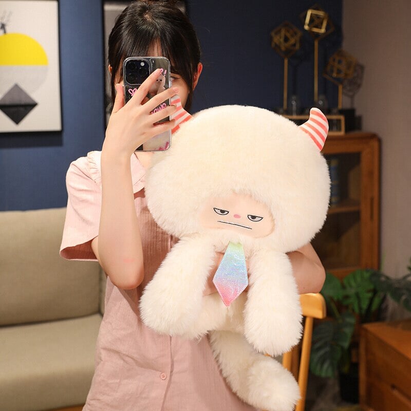 Cuddly Fluffy Monster Plushie Family