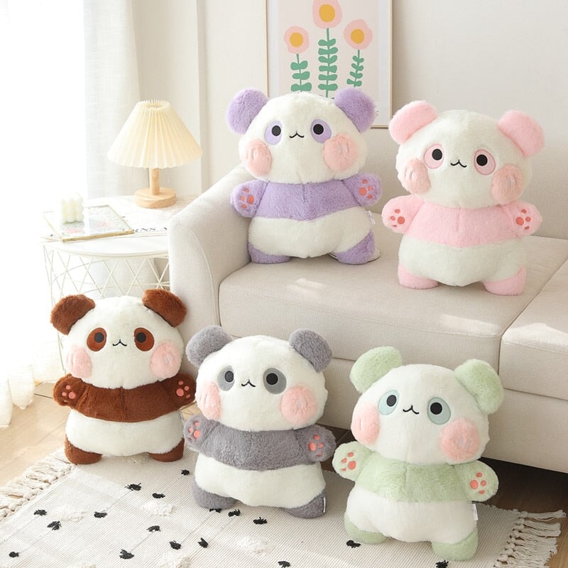 Cuddly Panda Squad Plush Toys