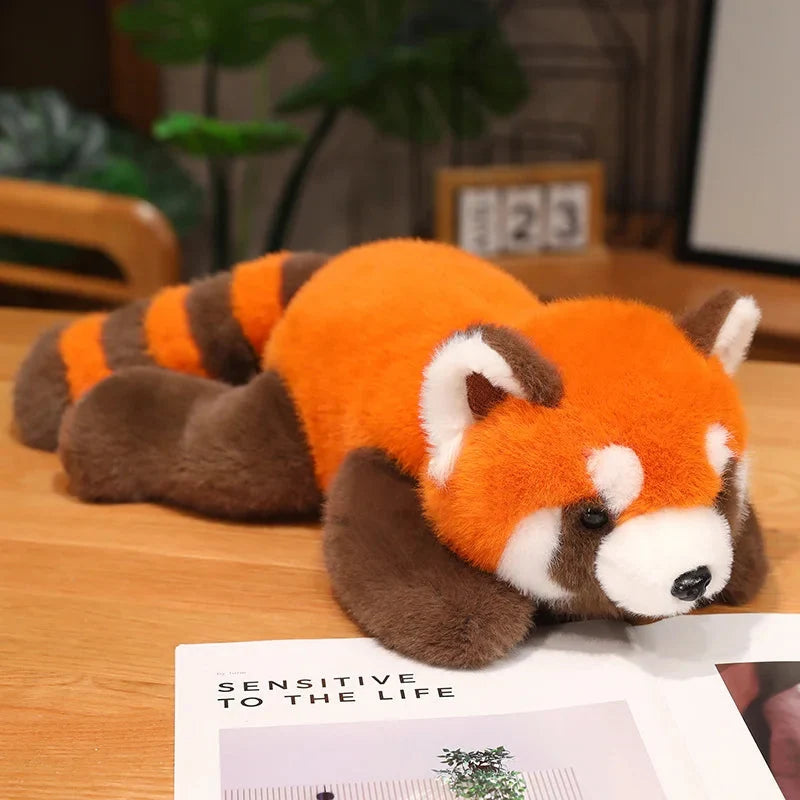 Fluffy Red Panda & Fox Plushies