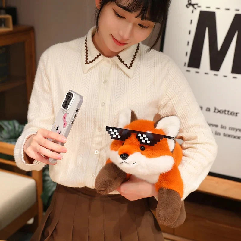Fluffy Red Panda & Fox Plushies