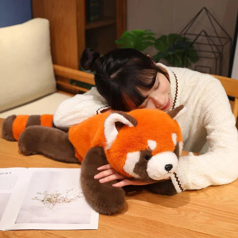 Fluffy Red Panda & Fox Plushies