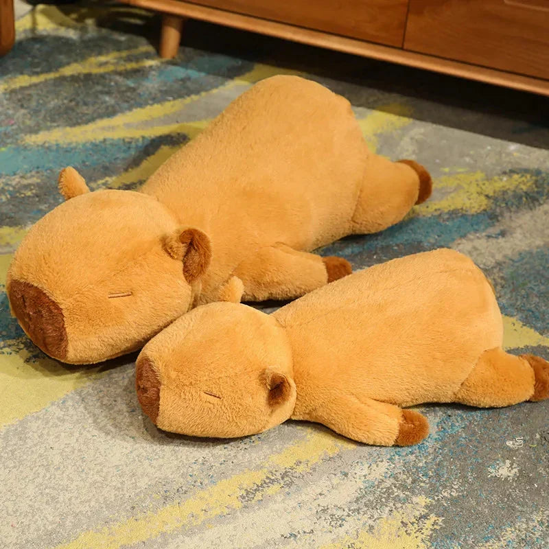Adorable Fluffy Capybara Plush Friends for Cozy Comfort